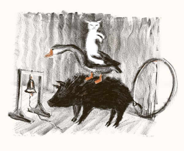 Иллюстрации к книге каштанка