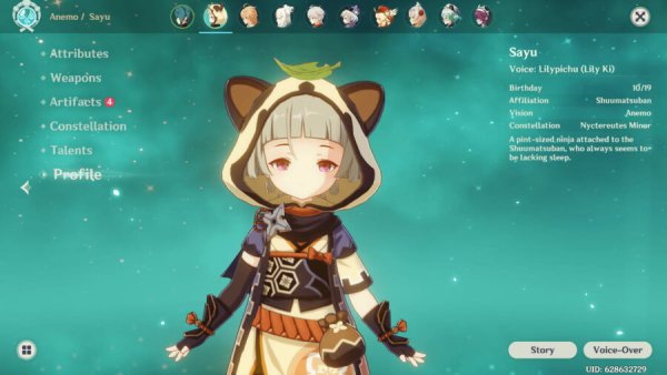 Саю Genshin Impact