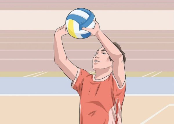 Волейбол иллюстрация