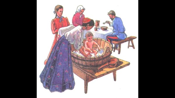 Рисунок матери казачки