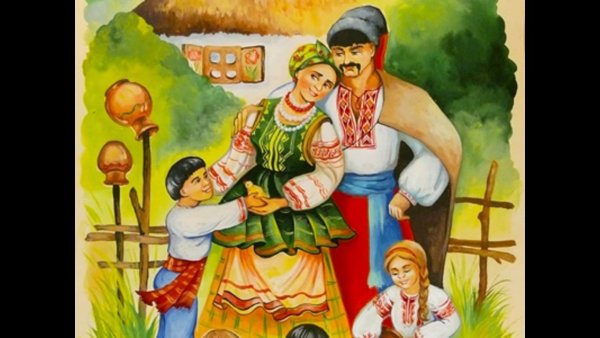 Кубанская казачка с коромыслом