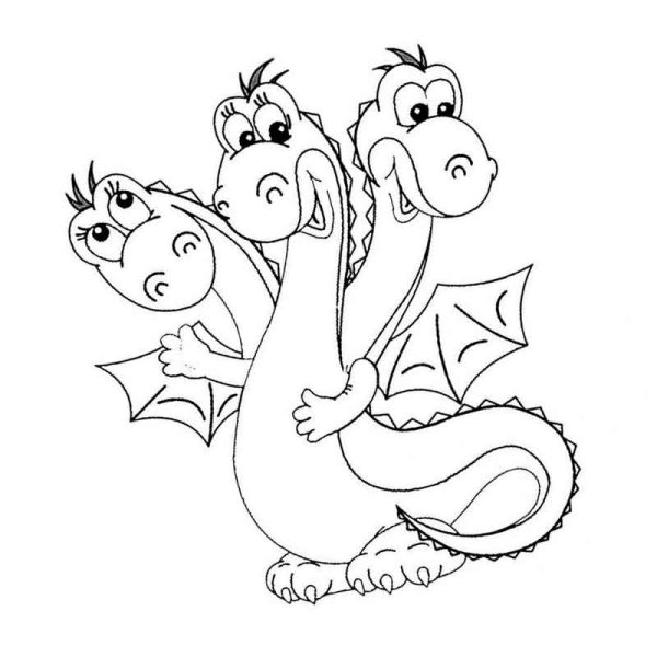 Змей Горыныч рисунок