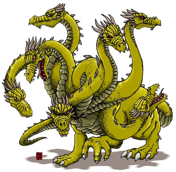 Годзилла и Кинг Гидора раскраска