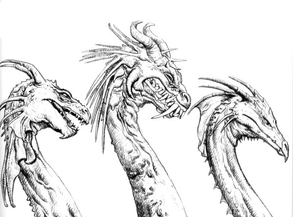 Змей Горыныч с тремя головами