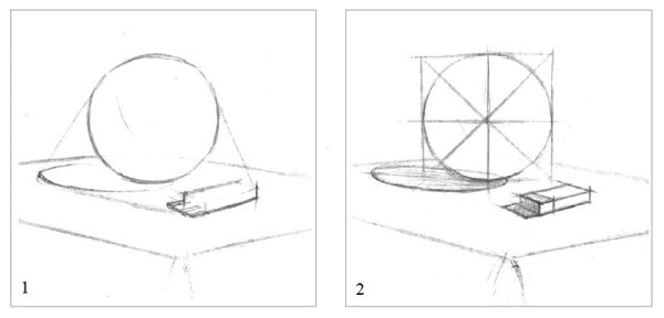 Построение гипсового шара