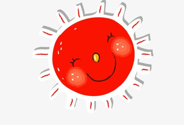 Солнце рисунок