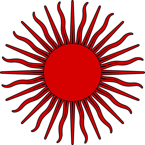 Солнце рисунок