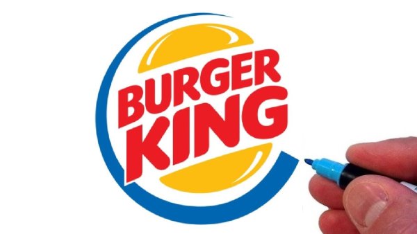 Бургер Кинг нарисовать