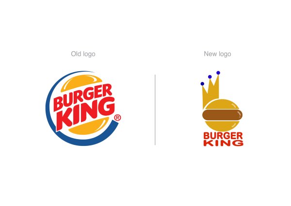 Новый логотип бургер Кинг 2021