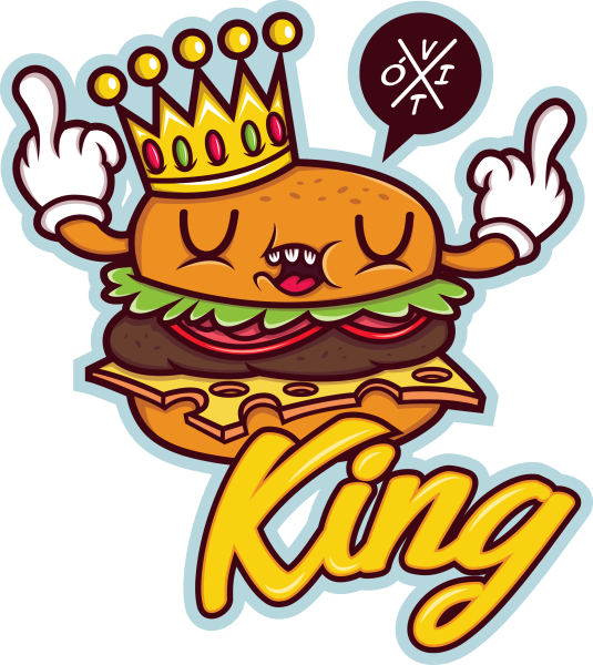 Граффити бургер Кинг