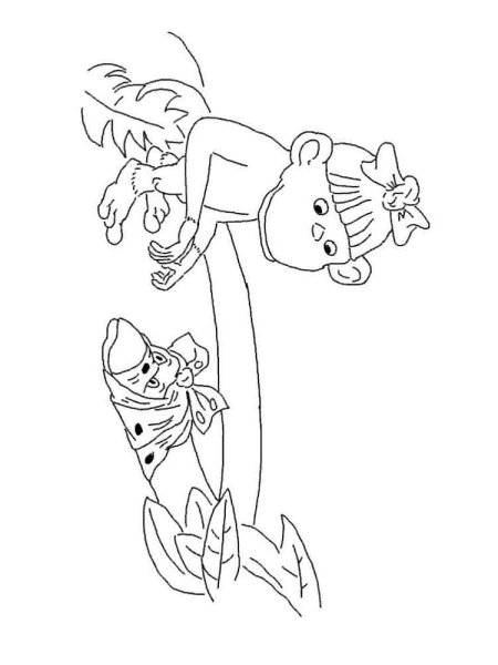 38 Попугаев раскраска