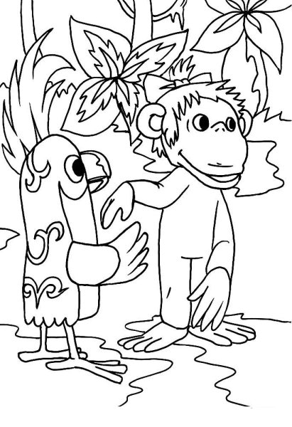 38 Попугаев рисунок для детей