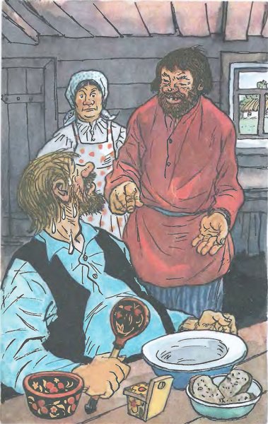 Крылов басня Демьянова уха