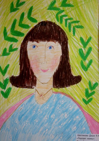 Портрет мамы