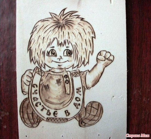 Домовёнок Кузька рисования детям