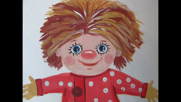 Домовенок Кузя с веником