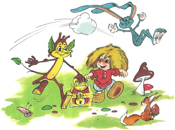 Домовенок Кузька рисунки детей