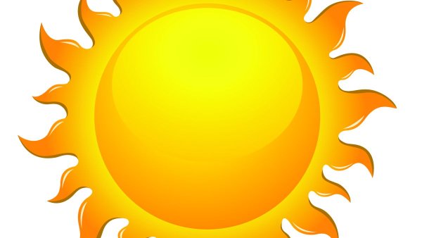 Солнце нарисованное