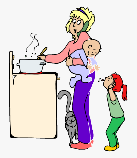 Женщина домашние дела