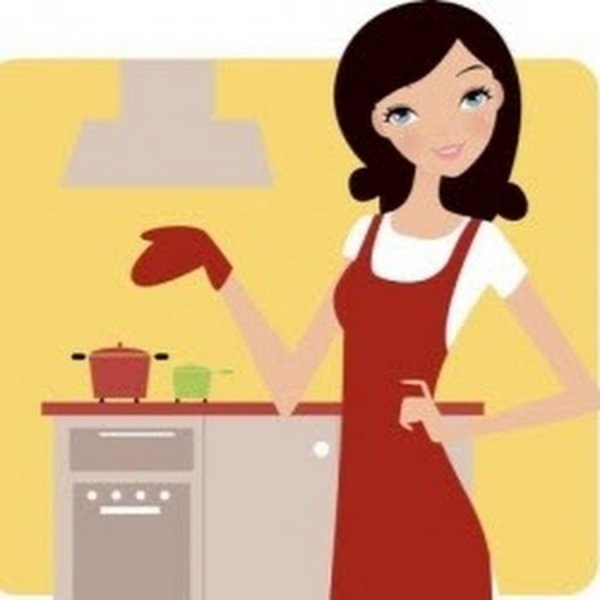 Домохозяйка рисунок