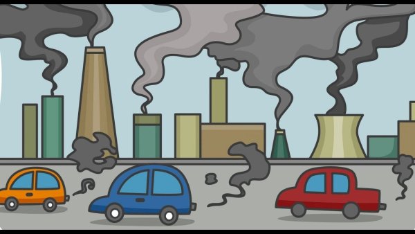 Загрязнение окружающей среды рисунки