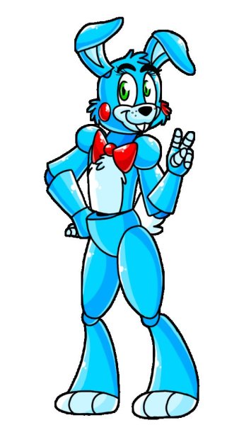 Нарисовать Бонни из ФНАФ