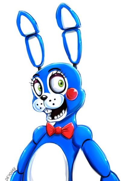 ФНАФ 1 Бонни для срисовки