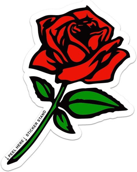 Красные розы Стикеры