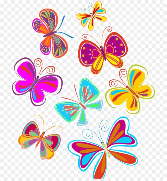 Векторные бабочки