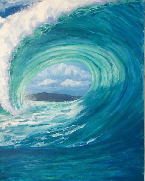 Волна рисунок