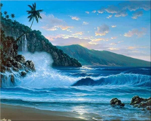 Удивительные морские пейзажи