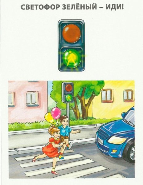 Карточки правил дорожного движения для детей