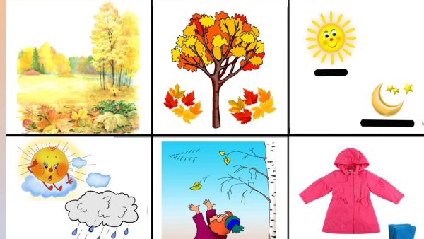 Признаки осени для детей