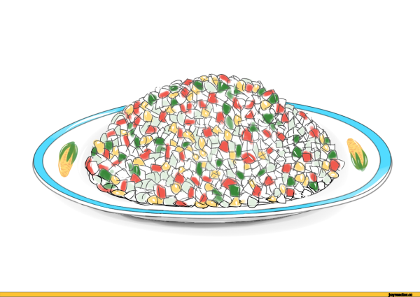 Оливье рисунок