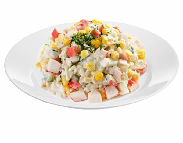 Нарисовать салат Оливье