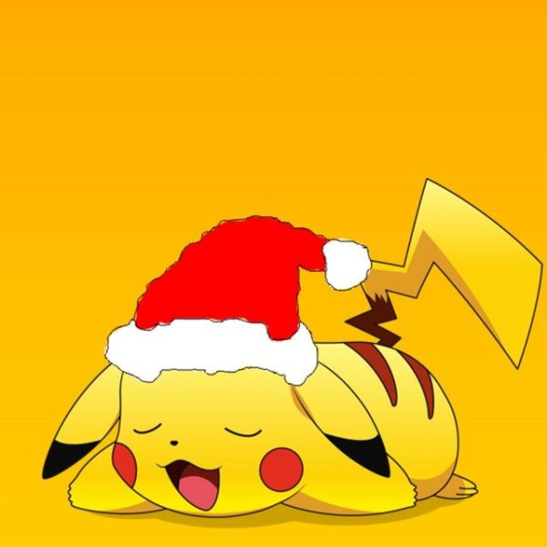 Пикачу Санта