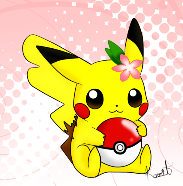 Очень милые рисунки Пикачу