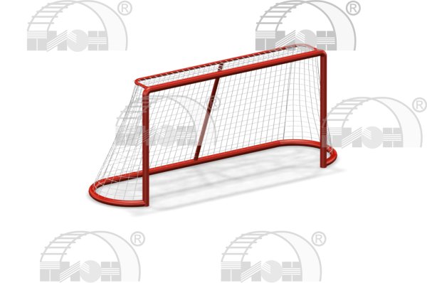 Ворота хоккей сбоку