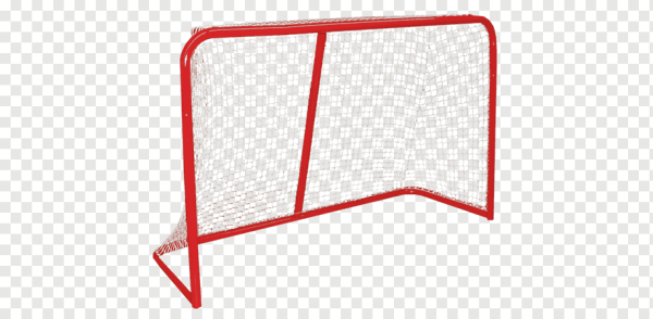 Ворота хоккейные сбоку вектор