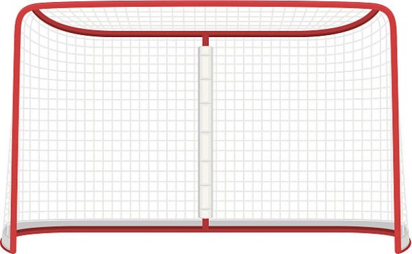 Хоккейные ворота вектор