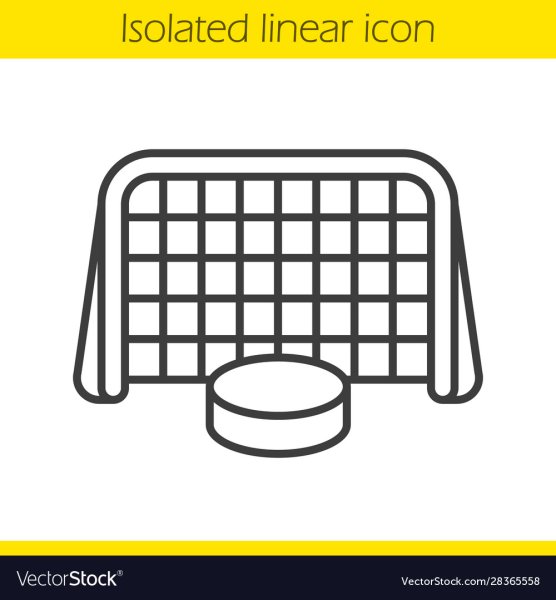 Хоккейные ворота пиктограмма