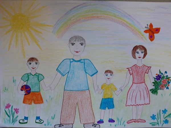 Рисунок на тему единство