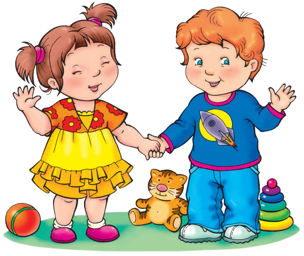 Мальчик и девочка дошкольники