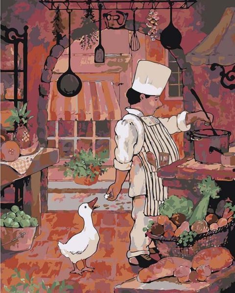 Иллюстрация к рассказу старый повар