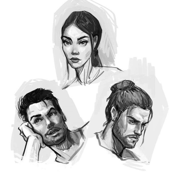 Люцифер нарисовать клуб романтики