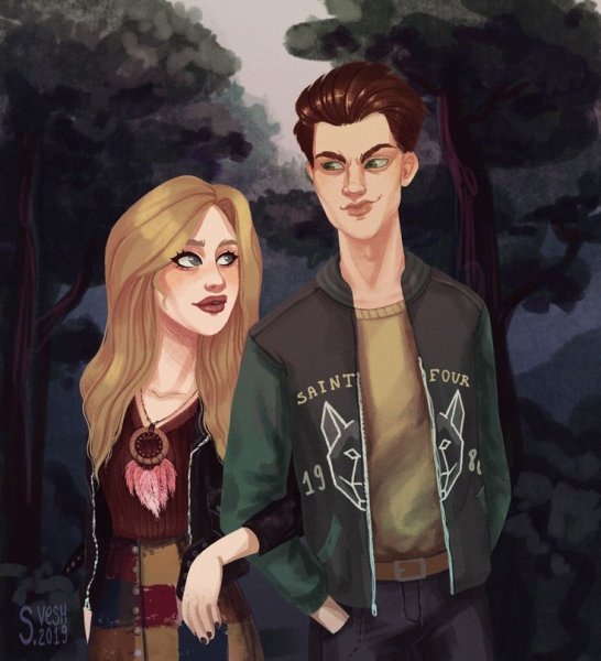 Сара и Майкл тени сентфора