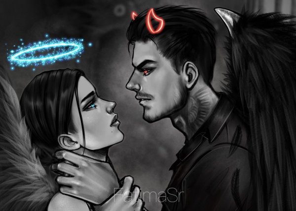 Арт клуб романтики секрет небес Люцифер и Вики