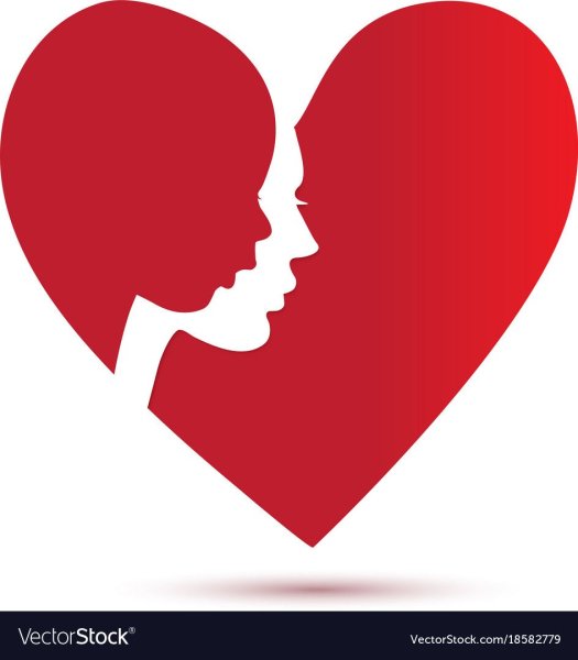 Сердце силуэт