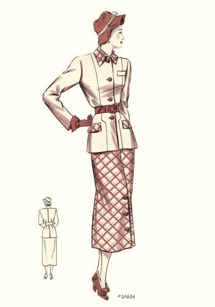 Эскизы одежды