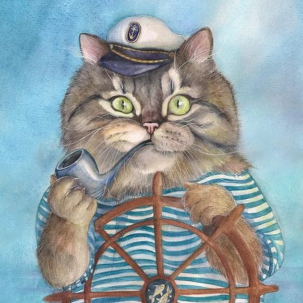 Художник Пловецкая Татьяна Анатольевна. Морской волк